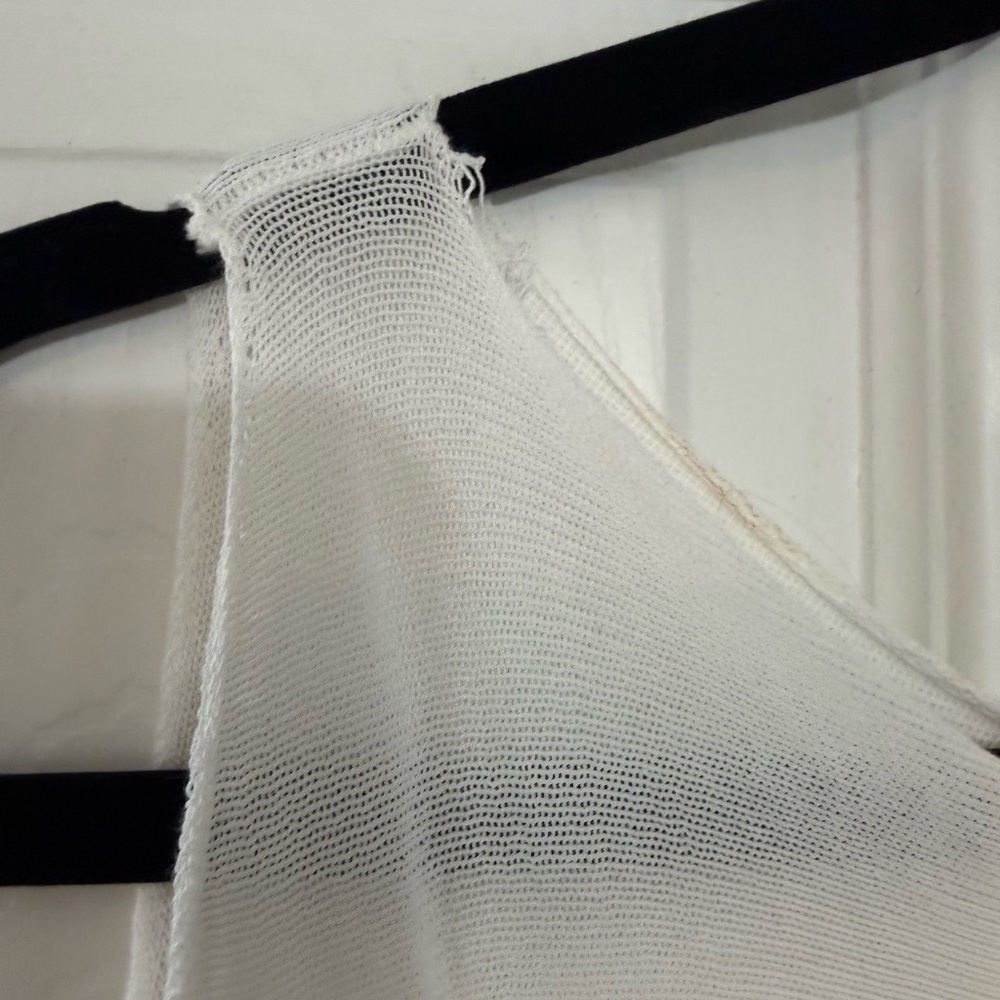 Elegant & Classy Italian White Cotton Sleeveless Maxi Dress - Picture 9 of 11